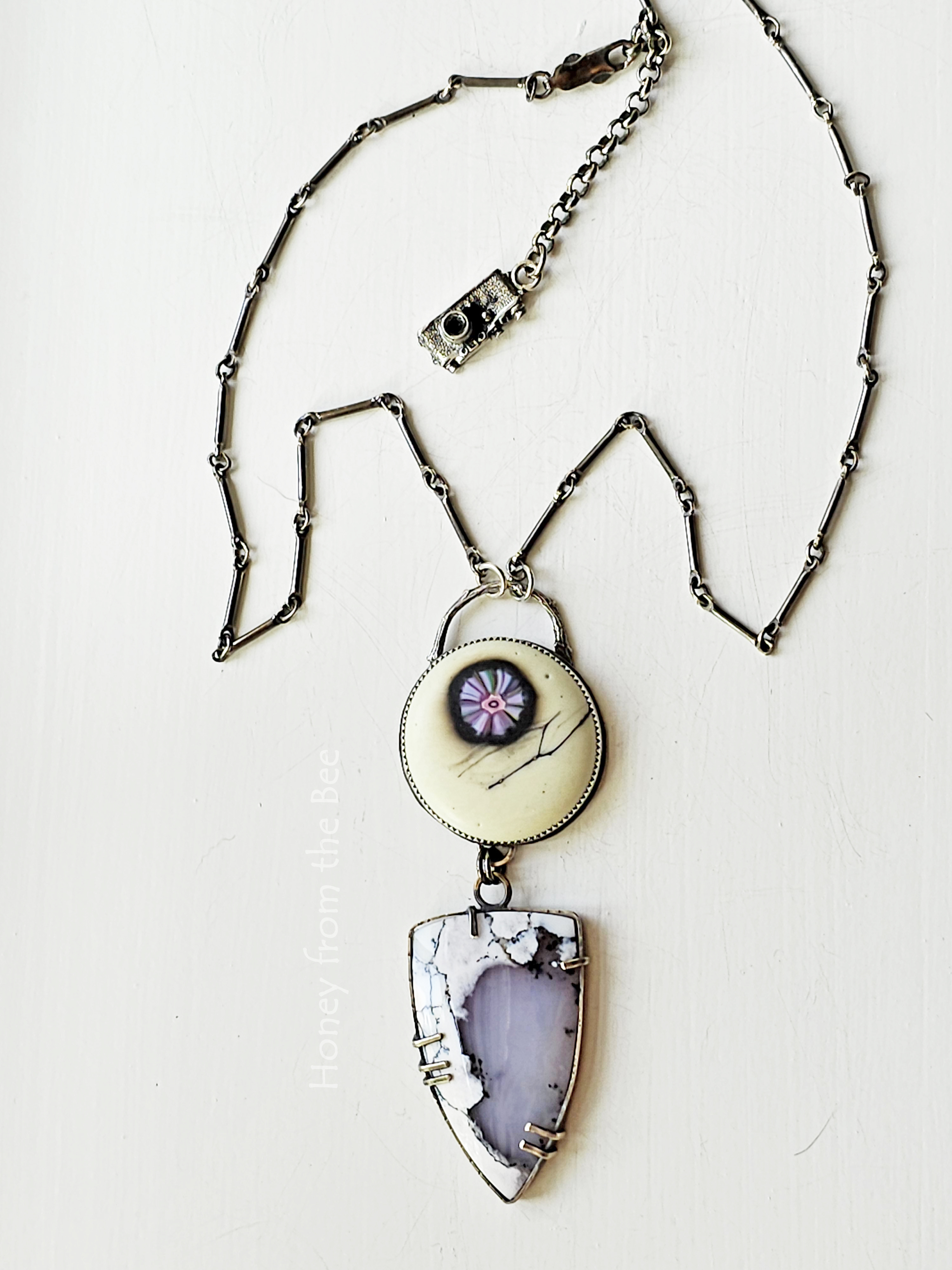 Dendritic Opal pendant