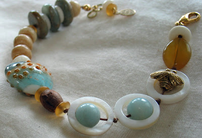 Honey Bee artisan bracelet by Honey from the Bee