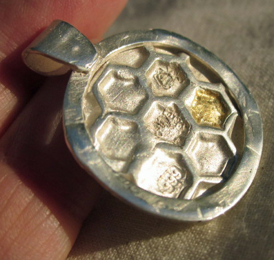 Ephesus Bee pendant by Honey from the Bee