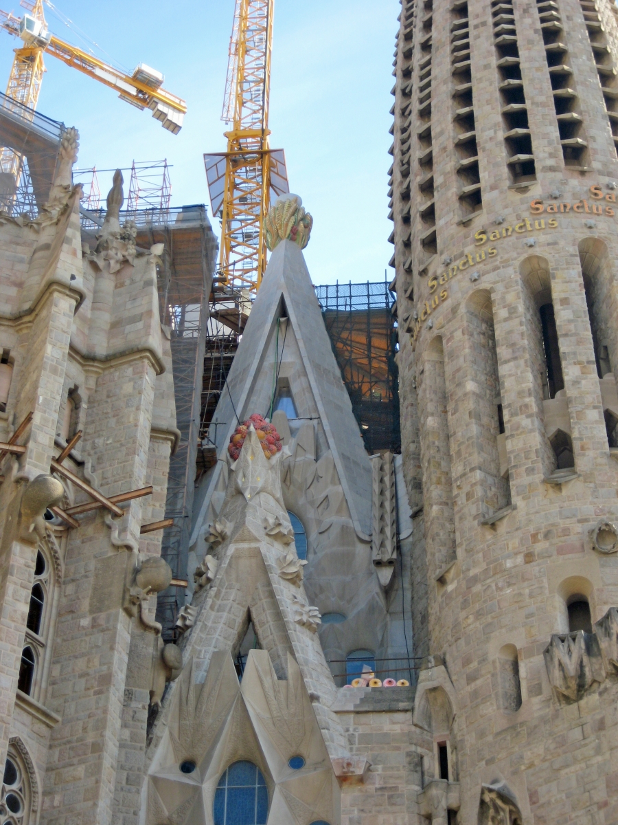 Glory Facade, La Sagrada Familia, Barcelona, Spain