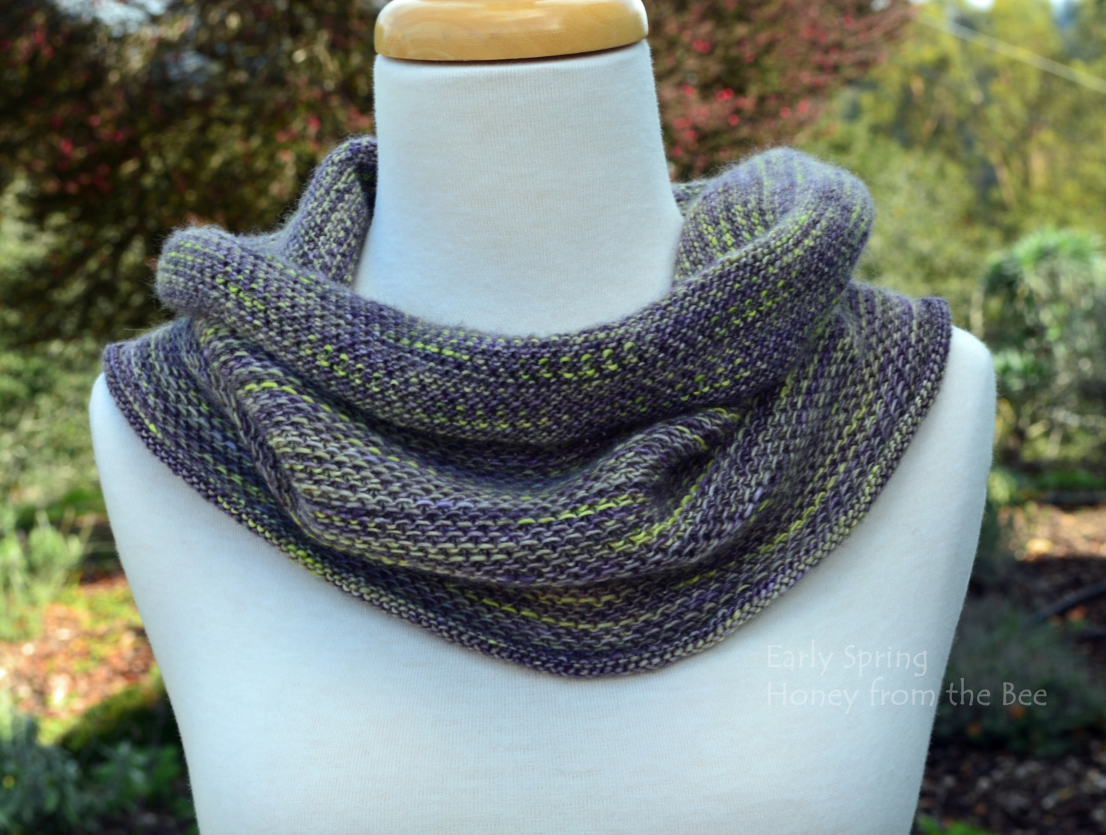 Lilac grey Cowl