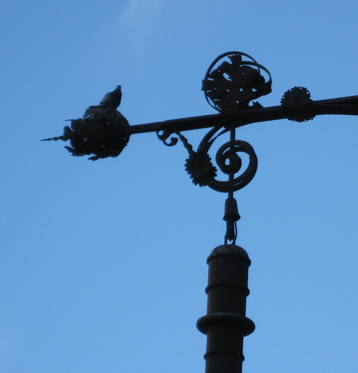 Lamppost detail in Barcelona