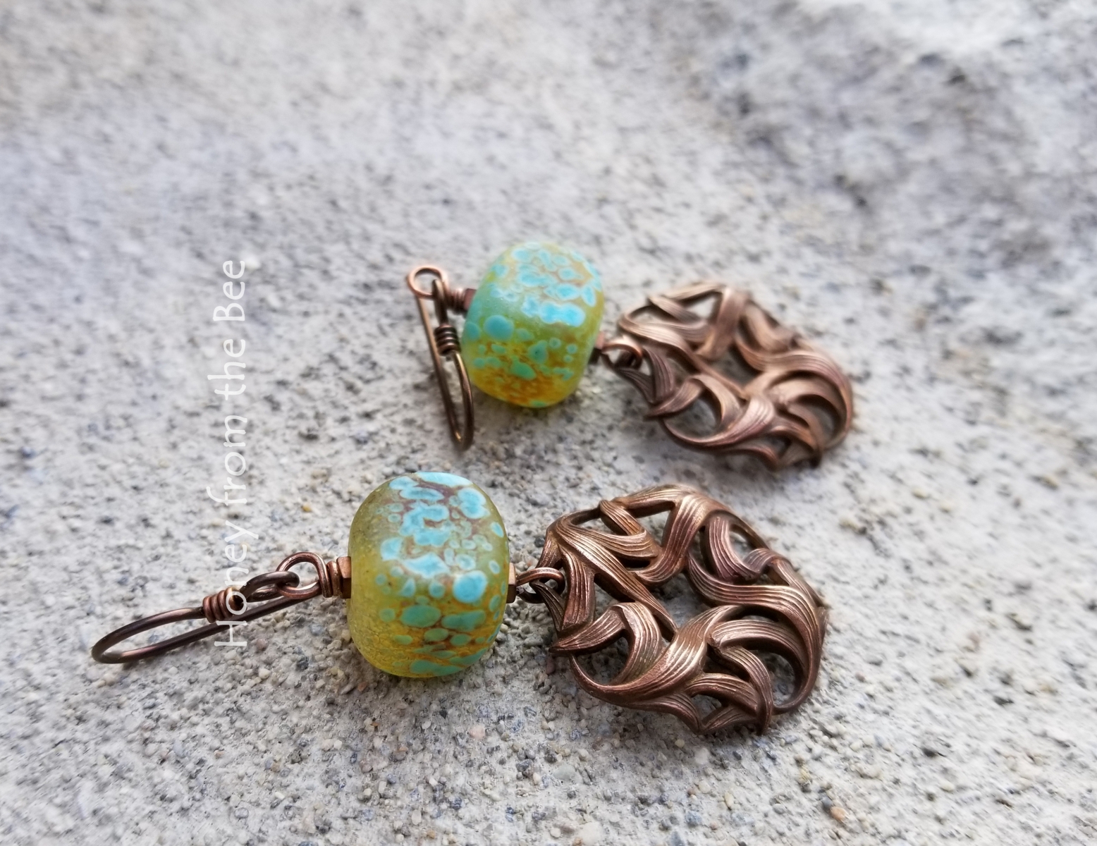 Ocean inspired earrings