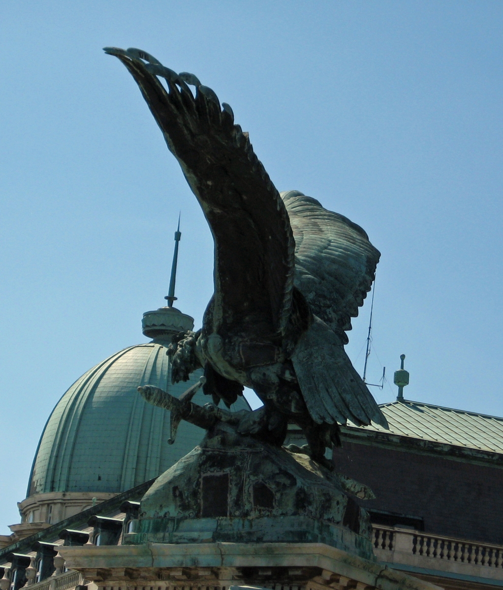 Mythical Turul, Budapest, Hungary