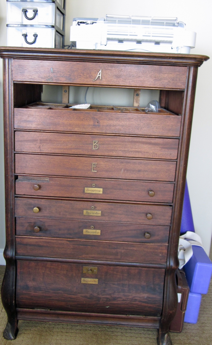 Antique Cash register stand