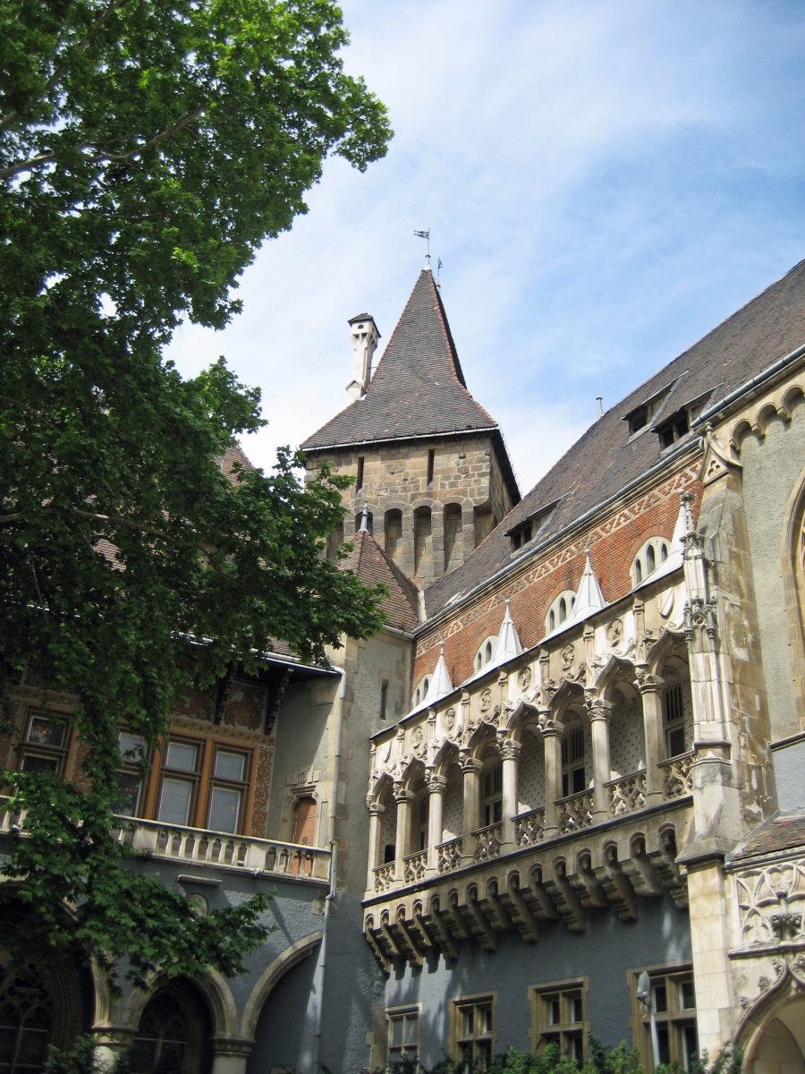 Transylvanian Vajdahunyad Castle, Budapest, Hungary