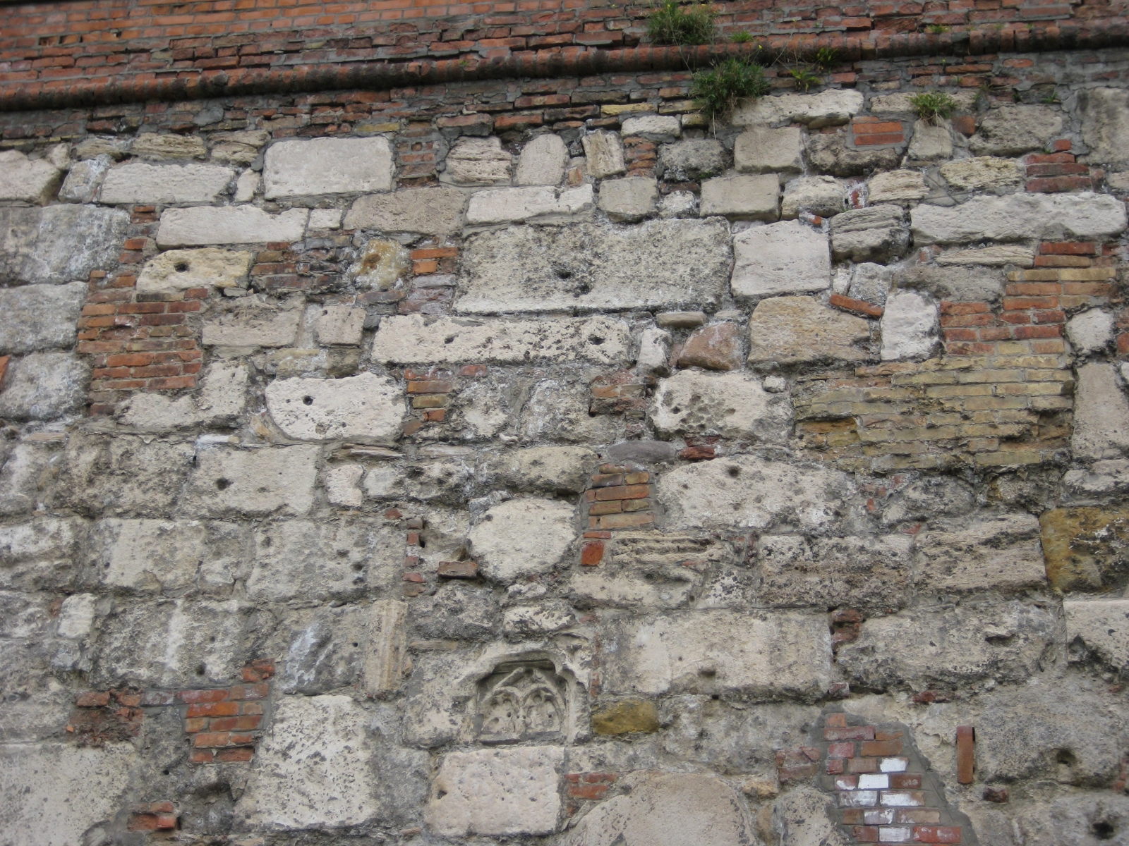 Stone Wall, Castle Hill, Budapest, Hungary