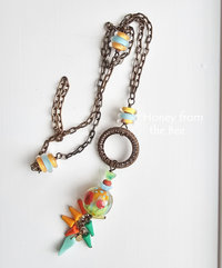 Necklace that will go with everything - stunning against a white shirt!