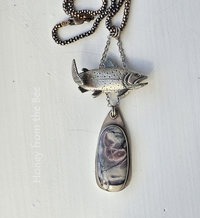 Fisherwoman's Talisman necklace is a statement piece.