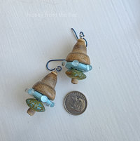 Casual artisan earrings for sunny days