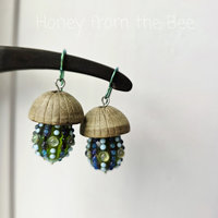 Lampwork earrings