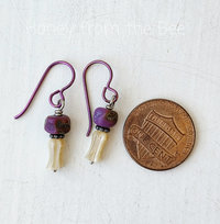 Sweet pink earrings