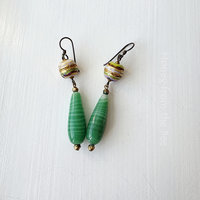 Statement earrings with a vintage vibe