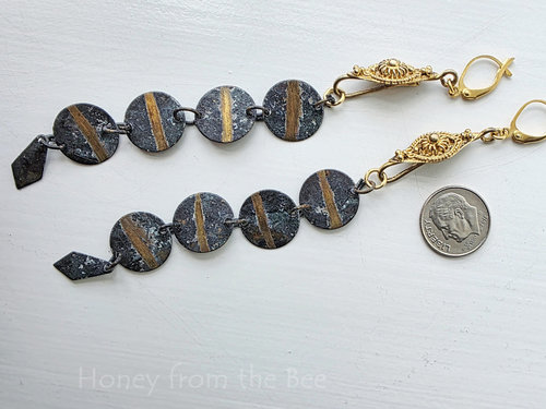 Lightweight shoulder duster earrings