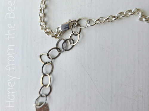 adjustable sterling silver chain